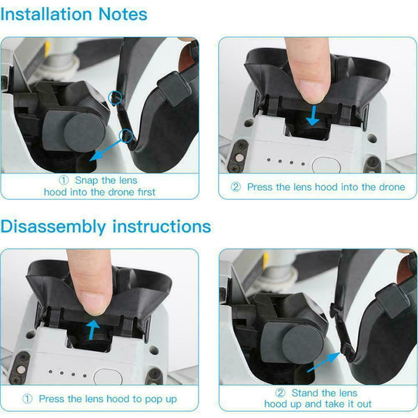 For DJI Mavic Mini Drone Gimbal Camera Lens Cover Protective Hood Accessory K8I1