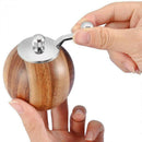 Wooden Grinder Natural Useful Manual Pepper Grinder Salt And Pepper Grinder B8T4