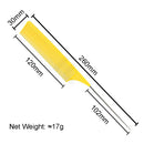 Heat-resistant Fine Weave Highlighting Foiling Hair Comb Combs Tool Pin Tail