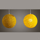 2pcs Exquisite and Durable Round Concise Hand-woven Rattan Ball Lampshade Lamp