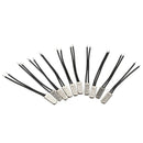 10 Pcs Bimetal Temperature Control Switch Thermostat 45C N.O TLRS9700 O5J8