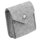Multi-function Felt Charger Storage Bag Data Line Earphone Pouch Holder