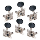 6Pieces 3L 3R Guitar String Tuning Pegs Tuner Machine Heads Knobs Tuning Keys