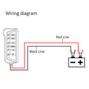 12V Car Battery&Alternator Tester Charging State Check 6LED For Car Motocycle YS