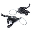 1 Pair 3x7 Speed MTB Road Bike Bicycle Left Right Shifter Brake Lever Set Deluxe