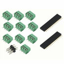 5 set Screw Terminal Expansion Adapter Board Shield for Arduino Nano V3.0 A F5E2