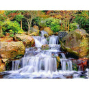 5D DIY Full Drill Diamond Painting Landscape Cross Stitch Craft Kit (W1663) A