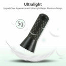 Universal Car 1.4"/3.5cm Carbon Fiber Screw Aluminum Short Stubby Mast Antenna