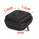 Hard Earphone Storage Bag Pouch Carrying Case Box Portable Mini Zipper