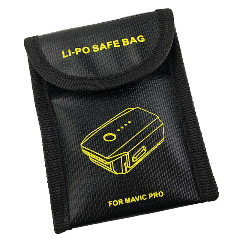 1x Black Li-po Safe Bag Protection Case for Mavic Pro Drone Battery Storage