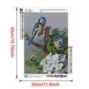 5D DIY Full Drill Diamond Painting Bird Cross Stitch Kit Home Decor (W247)