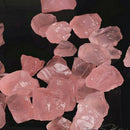 Natural Pink Rose Quartz Crystal Stone Rock Mineral Specimen Healing Collectible