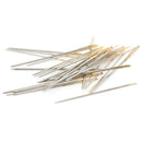 30Pcs/box Golden Embroidery Fabric Cross Stitch Cloth Needles Size 22# 24# - OZ