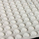 100pcs 8x2.5mm Clear Self Adhesive Rubber Feet Bumper Dots Cabinet Bumper Pads