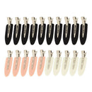 20Pcs No Bend Hair Clips Barrettes No Crease & Mark For Bangs Hairstyle Makeup