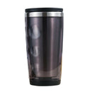 Double Walled Insulation Hot or Cold Mug Sports Water Bottle 400ml Black
