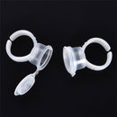 10pcs Pigment Tattoo Ink Cup Ring Holder Permanent Microblading Eyebrow Makeu Gn