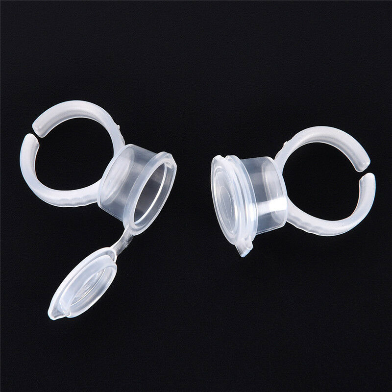 10pcs Pigment Tattoo Ink Cup Ring Holder Permanent Microblading Eyebrow Makeu Gn