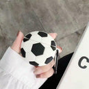 Fashion Soccer Pattern Protective Case Shockproof Silicone Cover for Airpods 1/2
