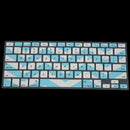Zig-Zag Keyboard Cover Skin For Macbook Pro 13 15 17 inch Blue