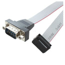 DB9 RS232 to 10 pin Ribbon Cable Connector Adapter