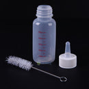 6Pcs Clear Puppy Kitten Feeding Bottle Pet Dog Cat Nursing Water Milk Feeder Kit