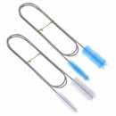 2pcs 155cm Aquarium Cleaning Brush Double Ended Flexible for Tube Brush Hos
