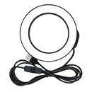 80 LED Selfie Ring Light Brightness Adjustable Photo Light 4.7inch(White Light)