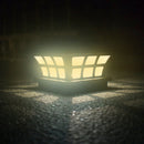 LED Solar Garden Pillar Lamp Waterproof Courtyard Porch Yard Lawn Column Light