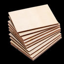 30x Blank Plywood Wood Business Card Wooden Name Card Unfinished Wood Plaque