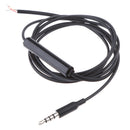 5Pack 3.5mm Jack Earphone Audio Cable Headphone Repair Wire & Microphone DIY