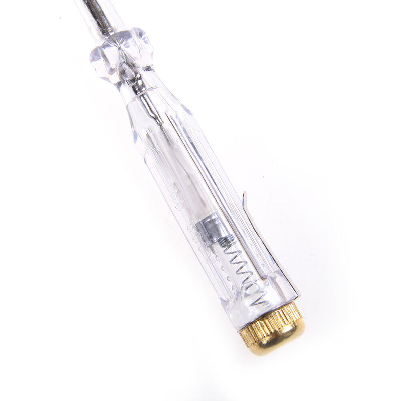 Crystal Insulated Handle Voltage Test Pencil Screwdriver Wateproof Test  JR