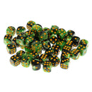 100x Acrylic Round Corner Dice Six Sided D6 12mm for Card Game Accessories