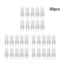 30pcs G8 120V 20W Halogen Light Lighting Lamp Bulb Volt G8 Pin Halogen MWJ