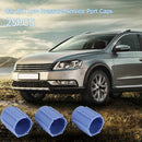 25pcs Car A/C Low Pressure Service Port Caps Low Side Charging Port Caps
