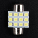 10x White LED lights Interior Package Kit
