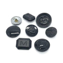 Creative Men's No Sew Buttons Movable Clip On Design for Clothes Jeans Trousers