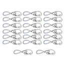 20x Love Letters Connector Necklace Bracelet Pendants Jewelry Making Charms
