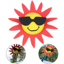 Funny Sun Flower Car Antenna Aerial Ball EVA Topper Truck SUV Pen Decor Gift OZ