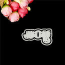 Letter Words you Metal Cutting Dies For DIY Scrapbooking Card CraftOZ