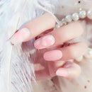 Acrylic designer nail tips false french full cover nails art decor finger NT!E