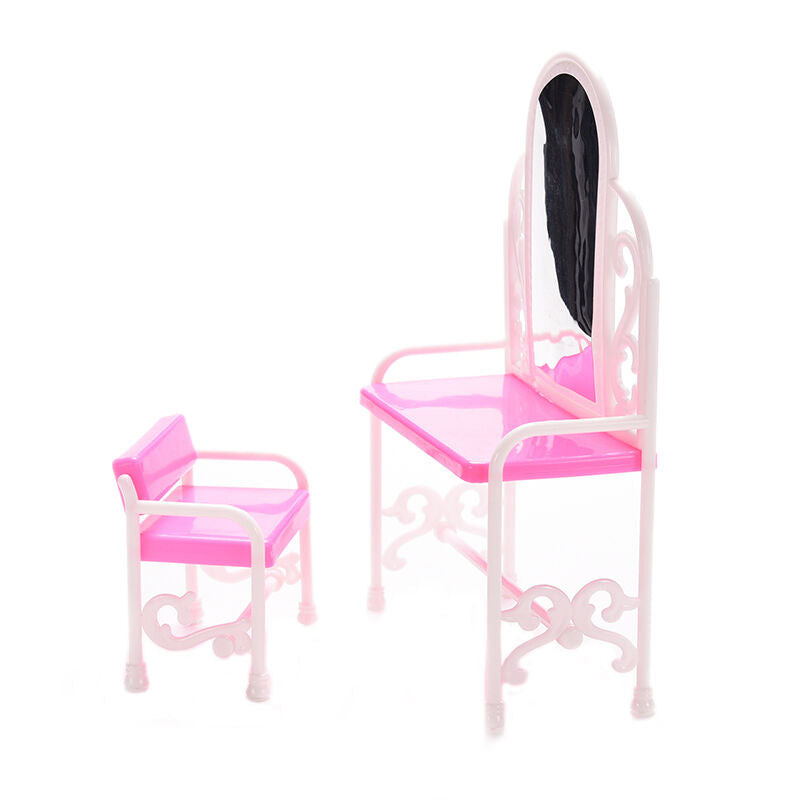 1 Set Hot Dressing Table Chair for s Kids Girls Play House Bedroom  SP