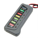 New Battery Alternator LED Digital Tester For Cars Motorcycle Bicycle Trucks 12V