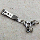 Multi Tool Stainless EDC Gear Money Clip Belt Hanger Keychain Holder Pocket H9R5