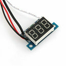 Mini digital ammeter meters Panel 0 -1A current display LED blue