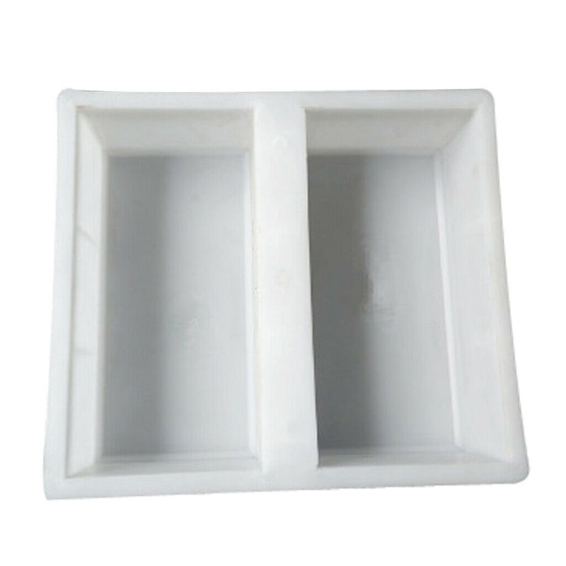 5pcs Road Driveway Brick Patio Concrete Slabs Path Garden Walk Maker Mould ,