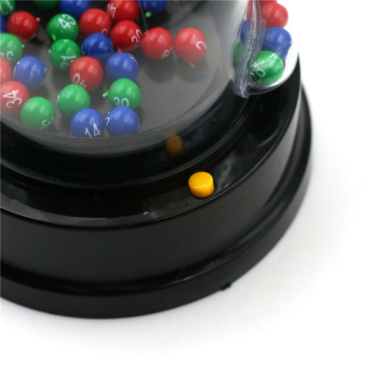 1Pcs  Electric Lucky Number Mini Lottery Shake Lucky Ball Picking Machine  Z
