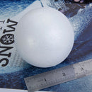 10X White Foam Balls Spheres 3 inch Bulk - Smooth and Round Polystyrene