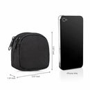 Small Outdoor Pouch,Mini Purse Organizer Army Molle Gear(Waterproof)(Dual L