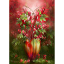 5D DIY Full Round Drill Diamond Painting Abstract Flowers Embroidery (B933)